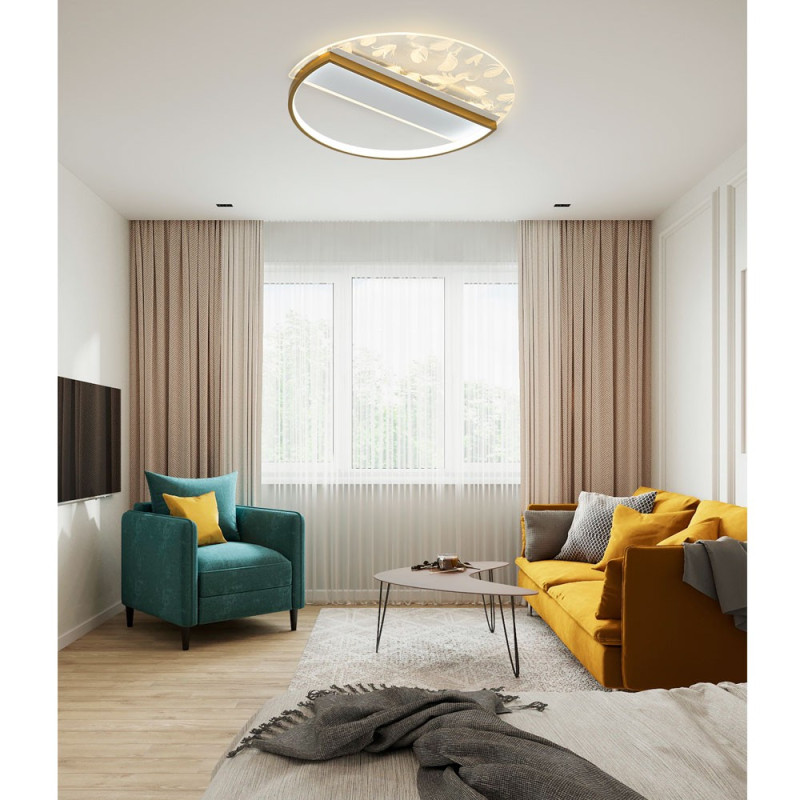 Накладной светильник LED4U L1043-500 GD