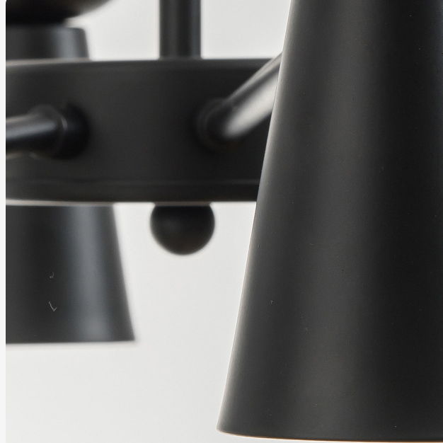 Потолочная люстра ABELINA L12 Black Grey by ImperiumLoft