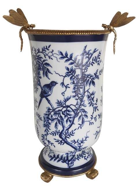 Ваза со стрекозами Glasar A1255H/HQEN1611