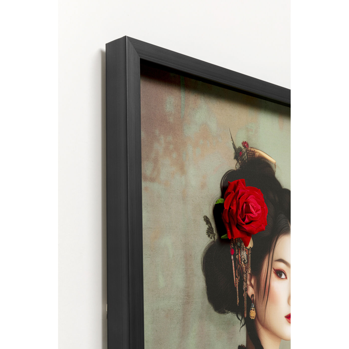 Картина на холсте Kimono Girl 84x124cm KARE 58007