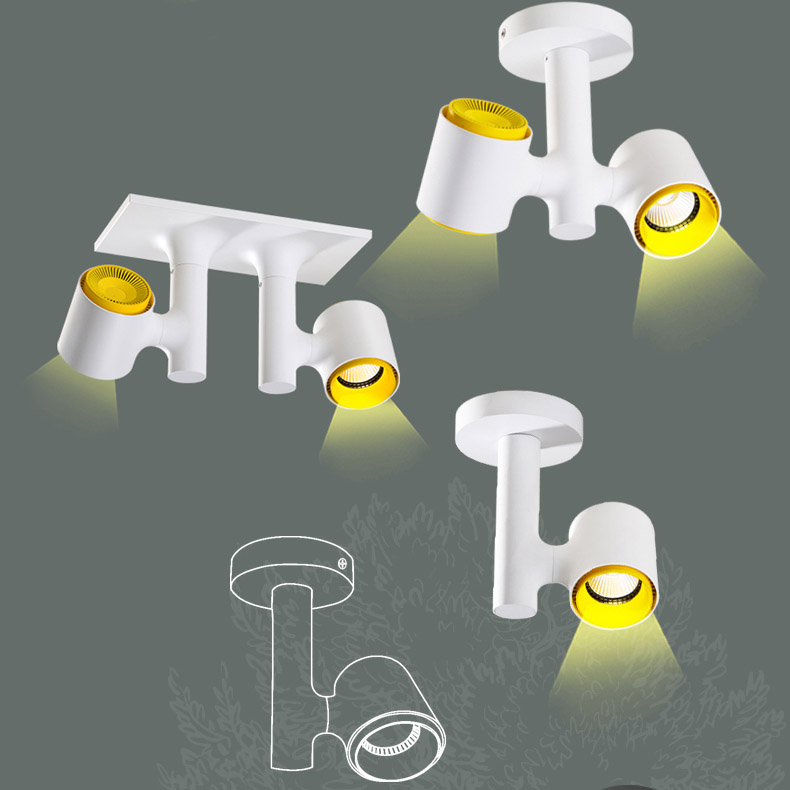 Точечный светильник RESTON PLANK L2 3000 К by ImperiumLoft