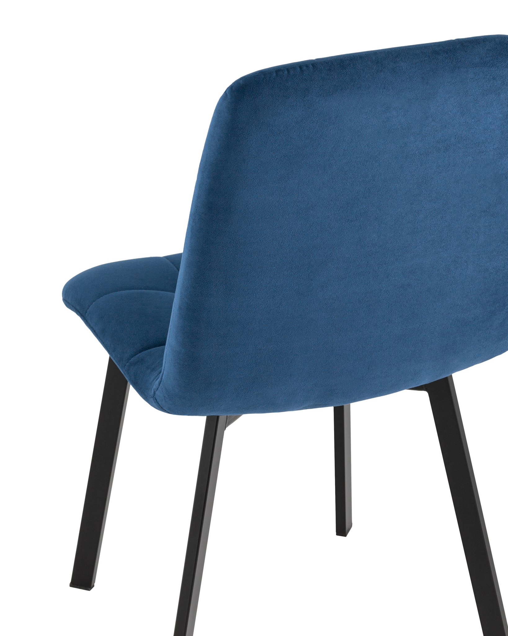 Стул Oliver Square велюр синий Stool Group