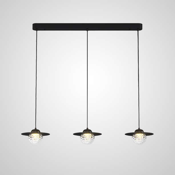 Подвесной светильник USKO TRIO Black by ImperiumLoft