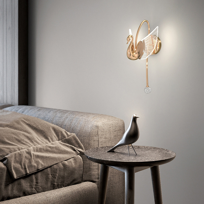 Настенный светильник BIRDIE WALL Rose Gold by ImperiumLoft