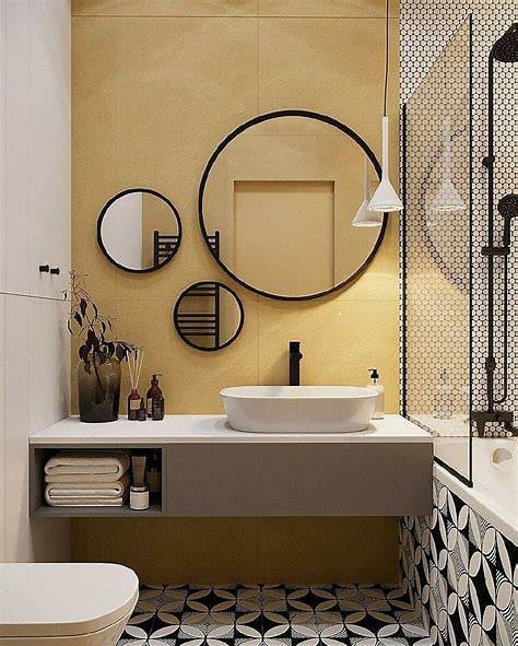 Jupiter Black Сет из 3-х зеркал Ø70, Ø40, Ø30 см Art-Zerkalo SM017BL