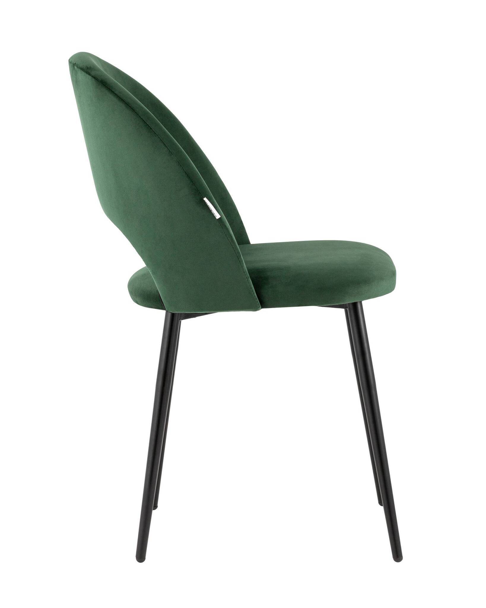 Стул Меган велюр зелёный Stool Group