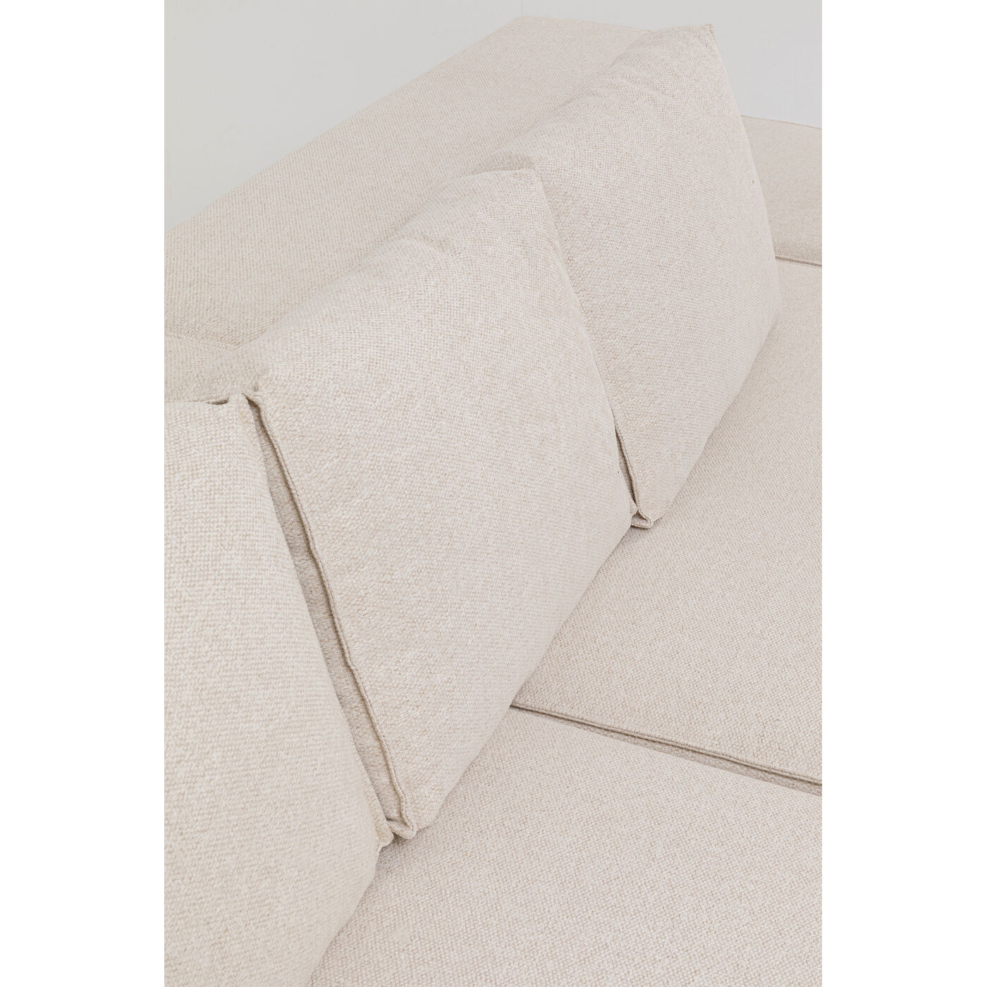 Диван угловой левосторонний Infinity Ottomane Creme Left KARE 85493