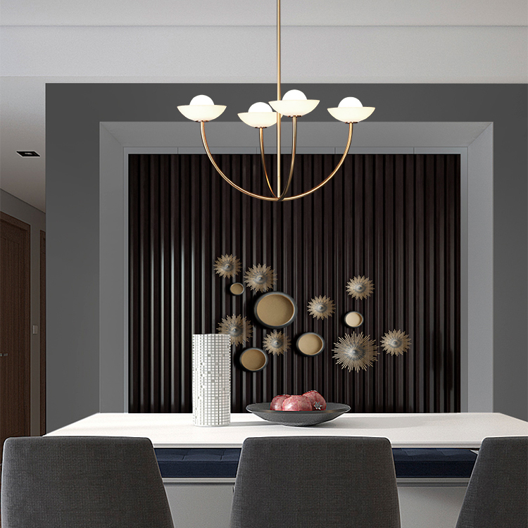 Потолочная люстра INELDA L2 Gold by ImperiumLoft