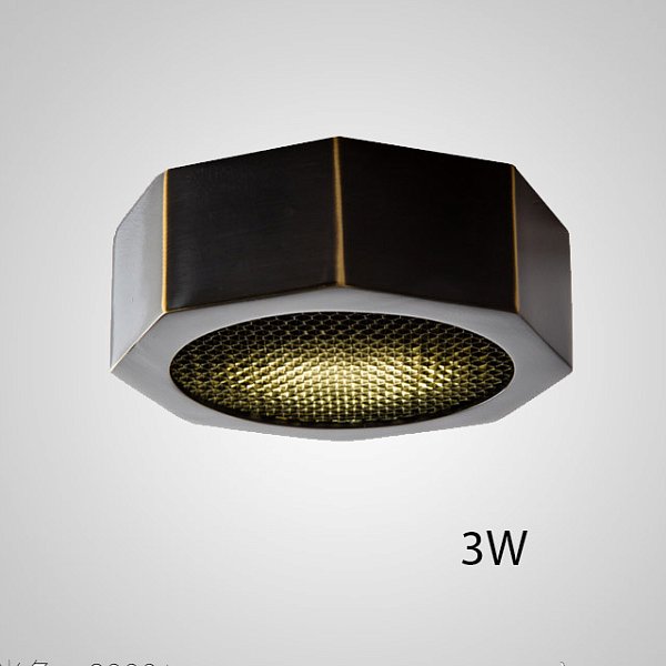 Точечный светильник MAUD D10 Black 3W by ImperiumLoft