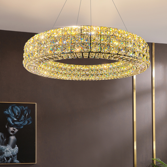 Подвесная люстра ACHILLES LUX D60 Brass by ImperiumLoft