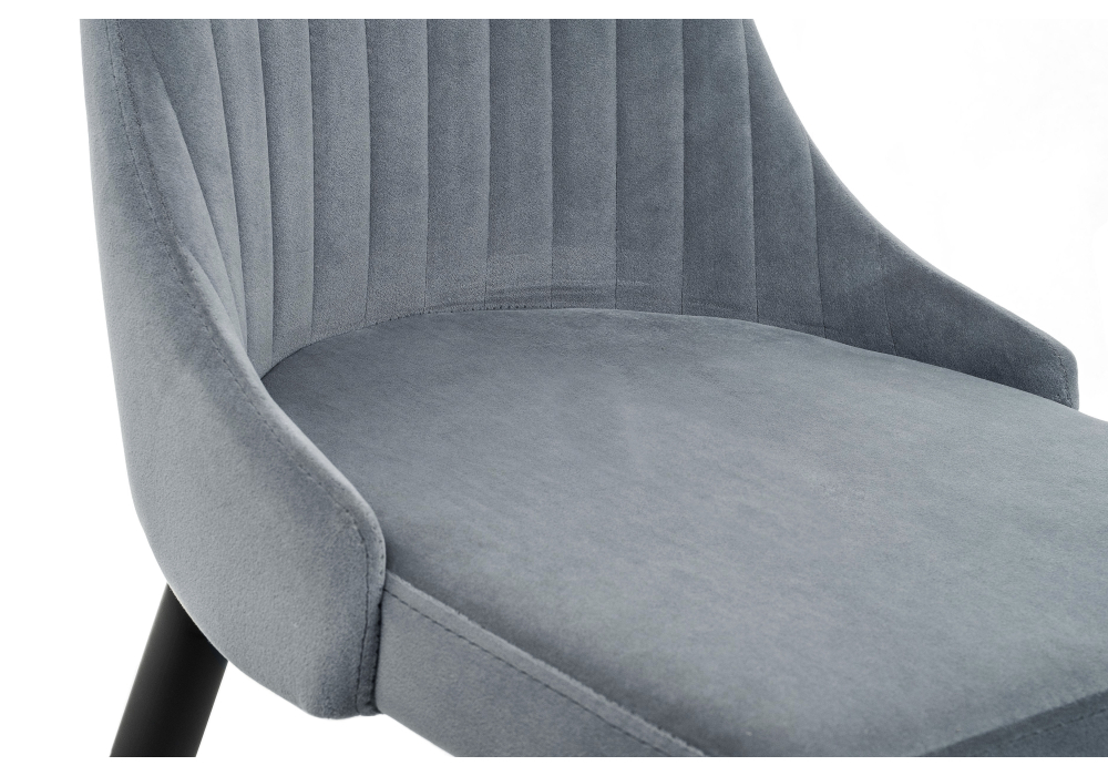 Стул Woodville Kora gray / black 15097