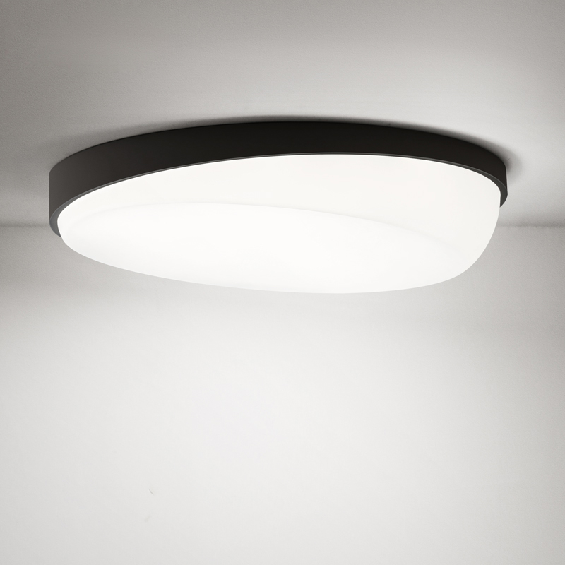 Потолочный светильник SLOPE D51 Black by ImperiumLoft