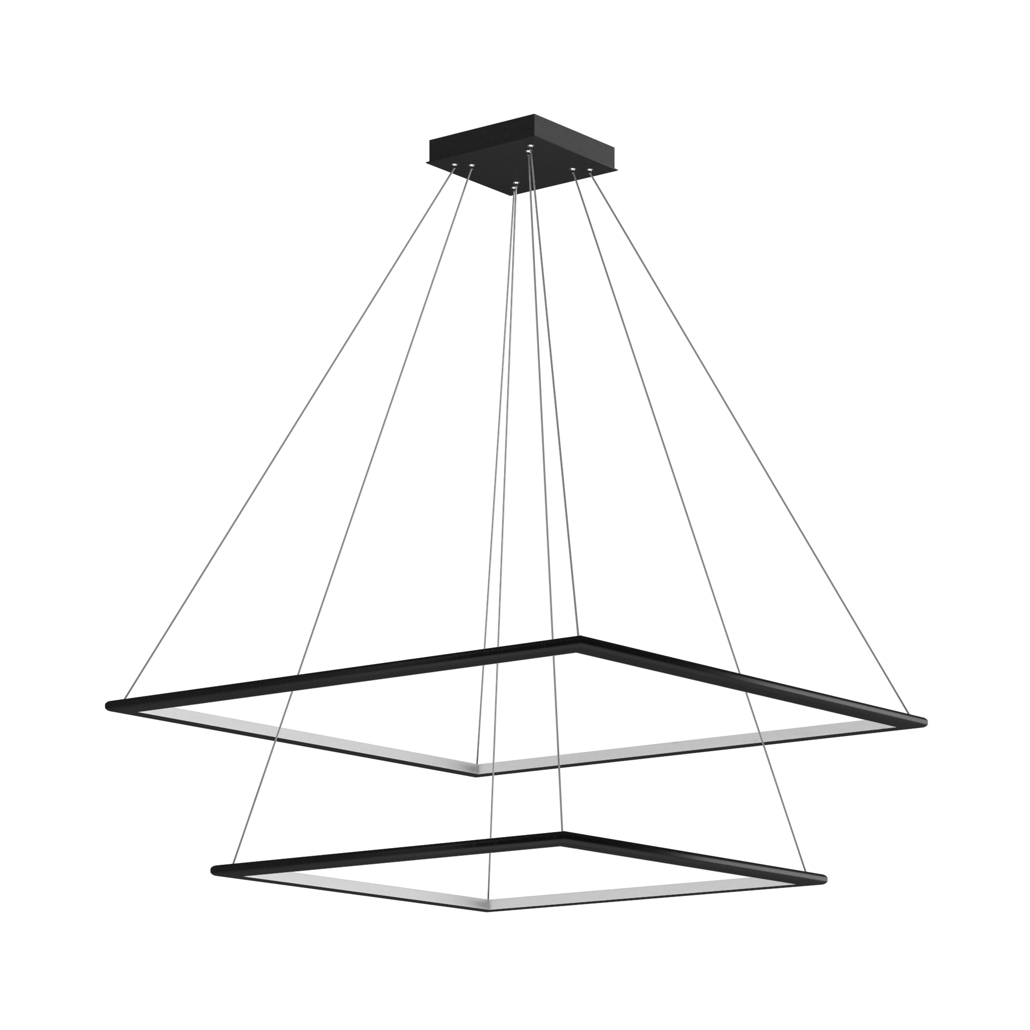 Подвесной светодиодный светильник Ledron LINK COMBO Black 3000K