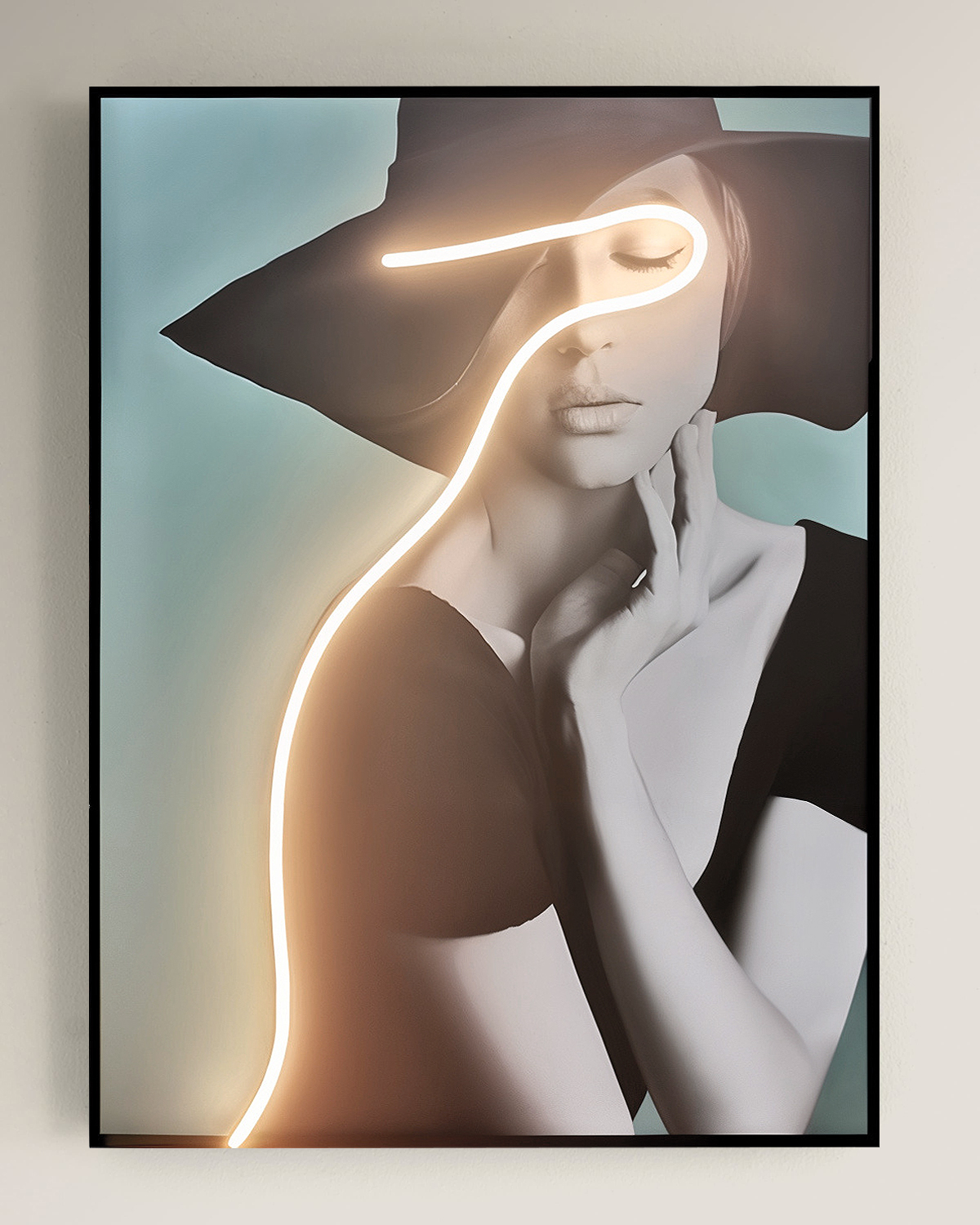 Интерьерное панно Neon - I Louvre Home DWD750924VHS