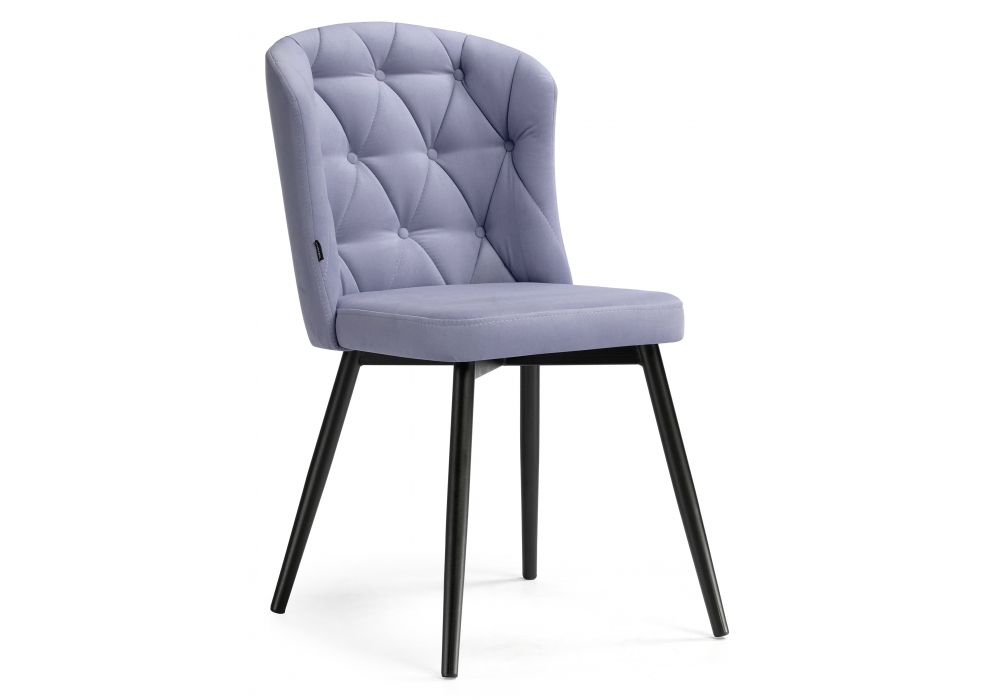 Стул Woodville Алиссум velutto 49 / черный 499991
