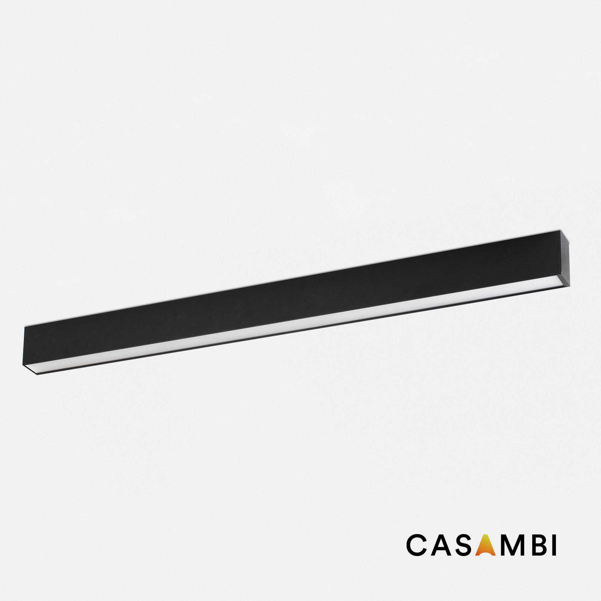 VIA EVO Потолочный светильник 1130 51W 3000K черный CASAMBI PRISM. Faro