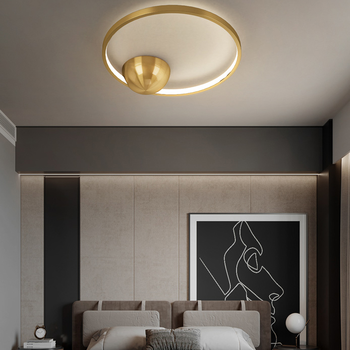 Потолочный светильник DORCAS L52.5 Brass by ImperiumLoft