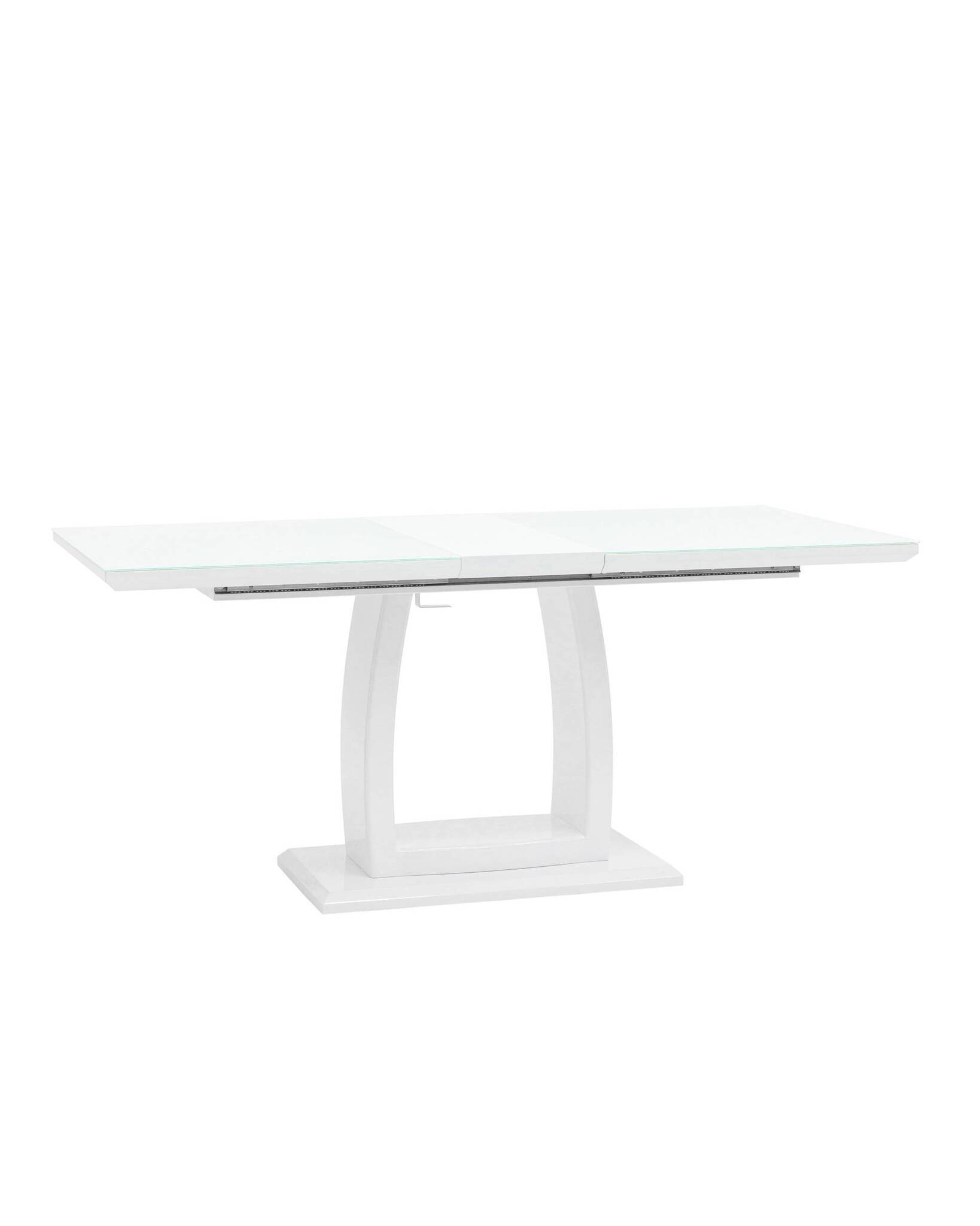 Стол обеденный Орлеан раскладной 140-170*80 глянцевый белый Stool Group