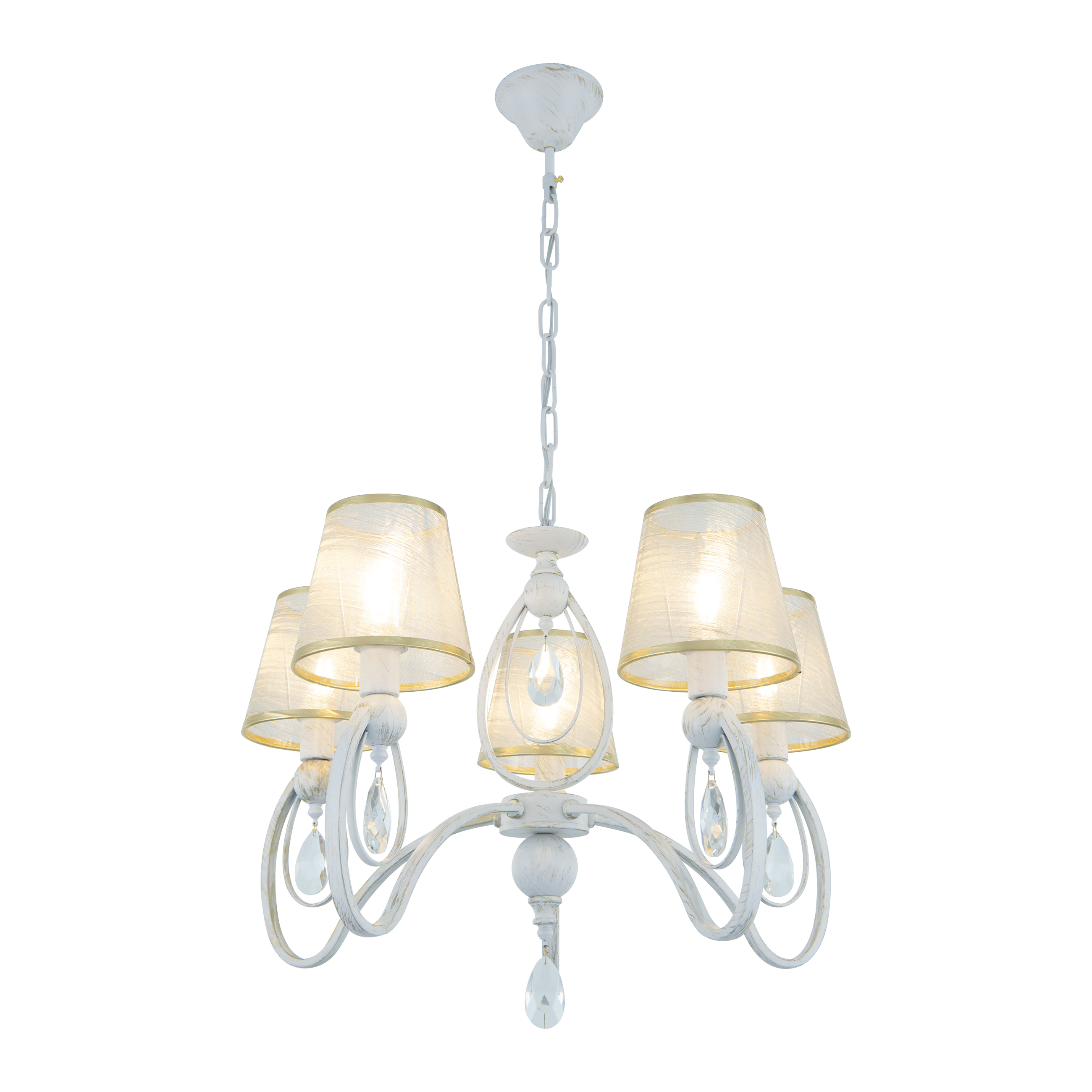 Люстра 347203/5 WT+G Arte Milano