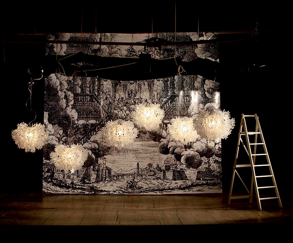 Люстра Slamp Fiorella White
