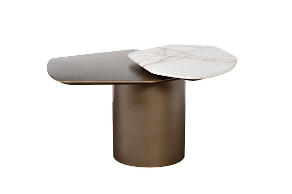 Столик журнальный Island с мрамором Garda Decor 58DB-08311