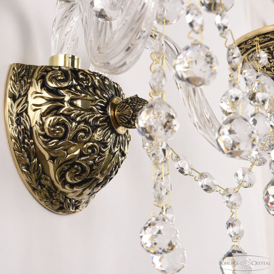 Бра хрустальные 16209B/2/141 GB Bohemia Ivele Crystal