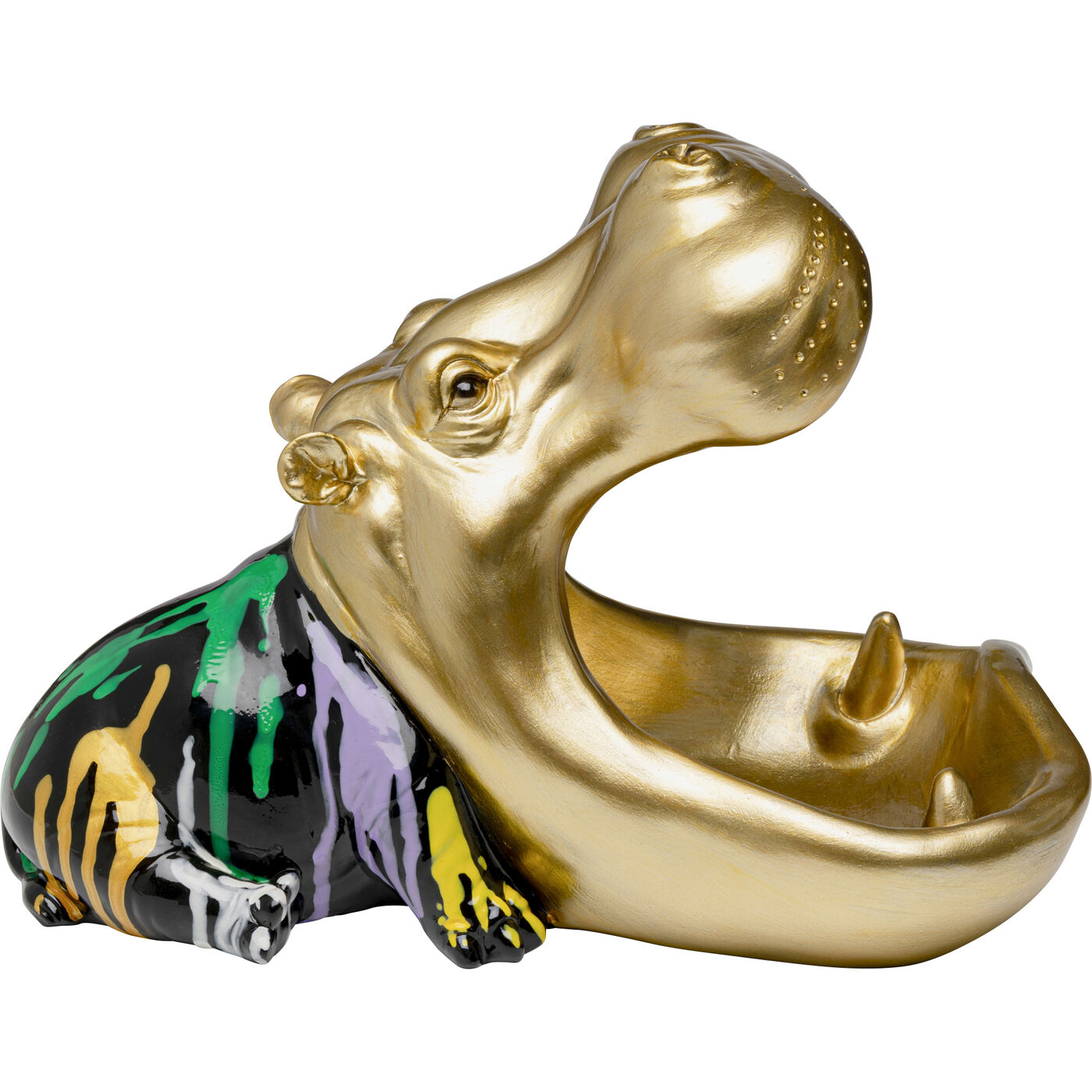 Фигура декоративная Hungry Hippo 31cm KARE 57789