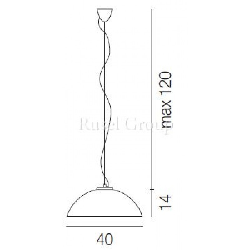 Подвесной светильник Vistosi ALUM_09 SP