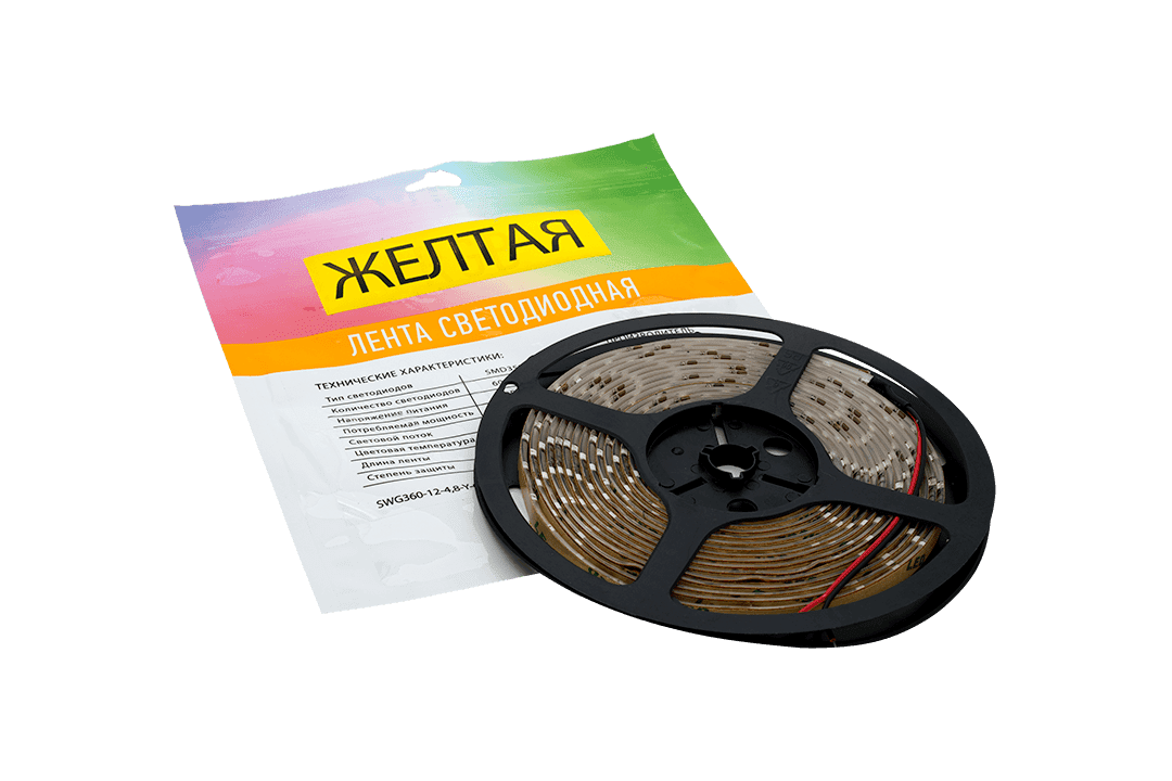 Лента светодиодная SWG SWG360-12-4.8-Y-65