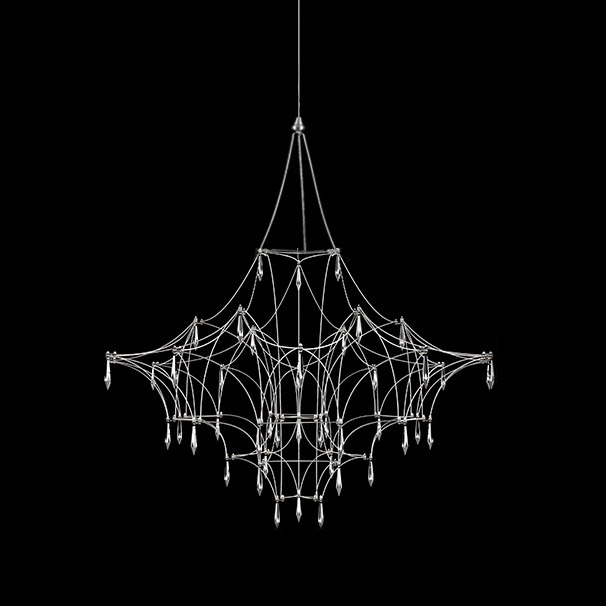 Подвесная люстра MARQUISE D80 Chrome by ImperiumLoft