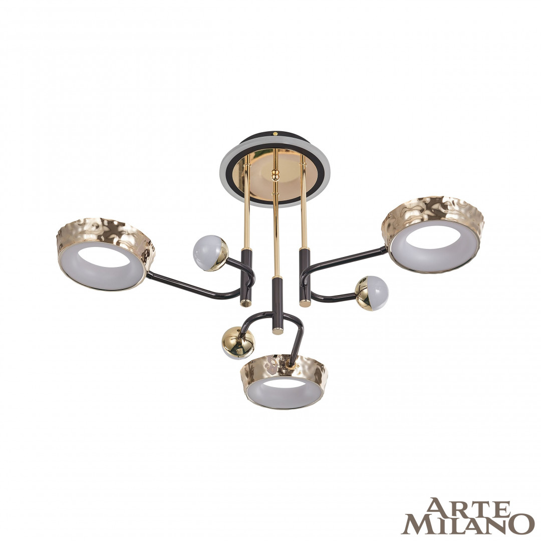 Люстра светодиодная 273210/6 BK/GD Arte Milano