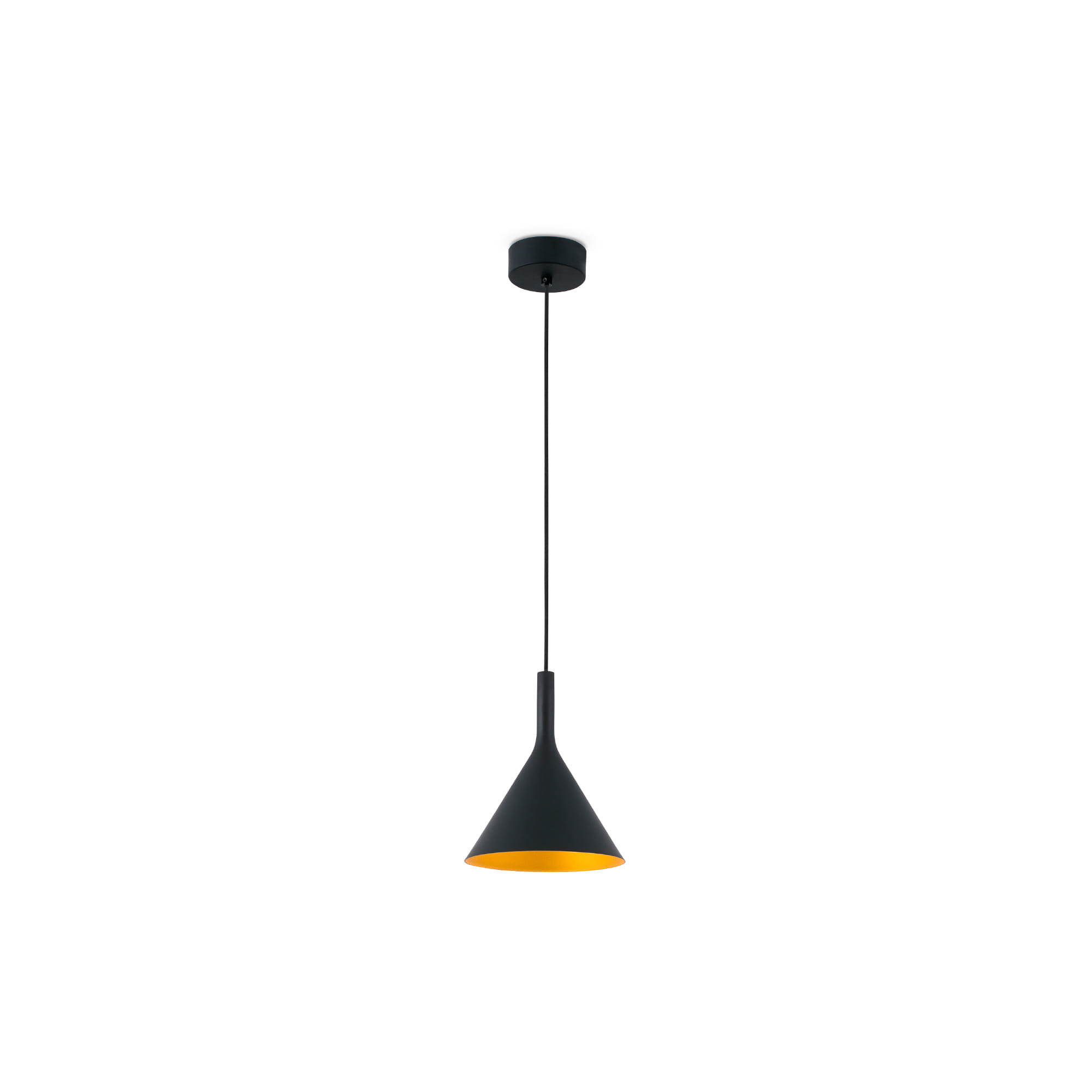 Подвес Pam-P Led черный с золотым Faro