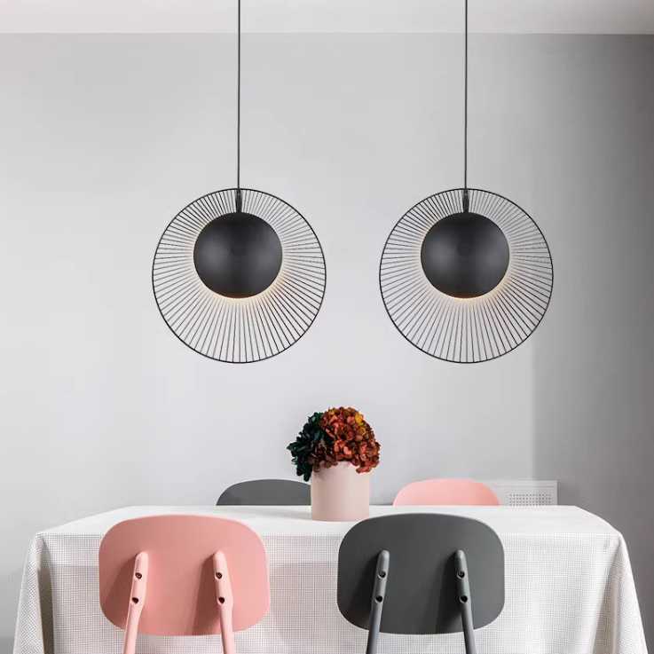 Подвесной светильник MAGDALENA BLACK D45 by ImperiumLoft