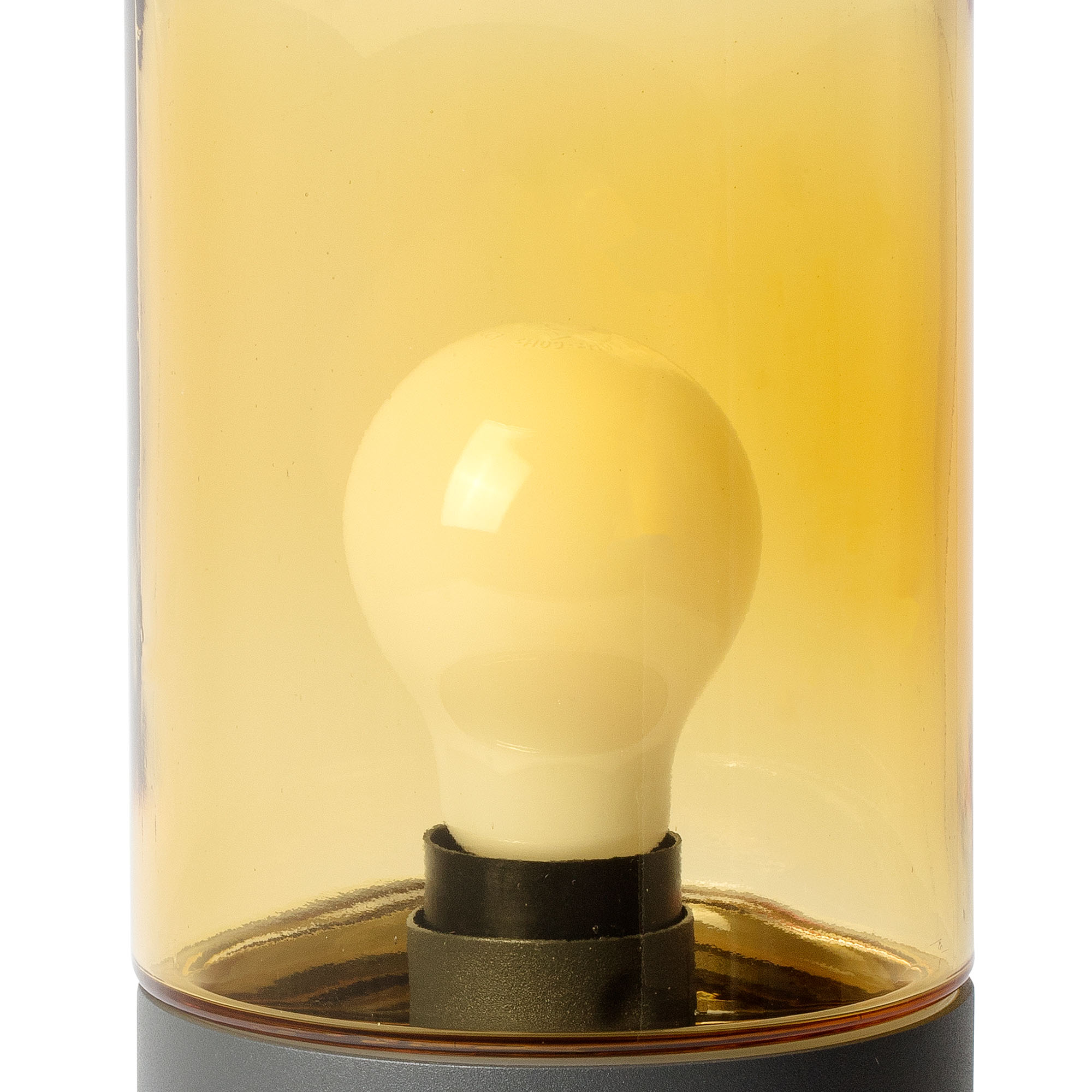Проблесковый маячок Kila темно-серый/янтарный H400 E27 Faro