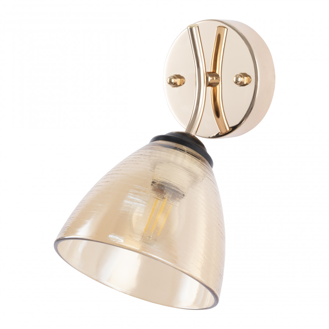 Бра с плафонами 329007/1W GD.BK Arte Milano