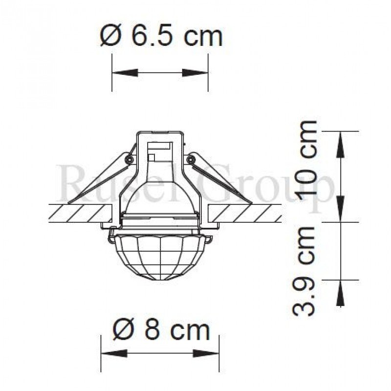 Потолочный светильник Swarovski VEGA A. 8992 NR 020 010 AB "Z"