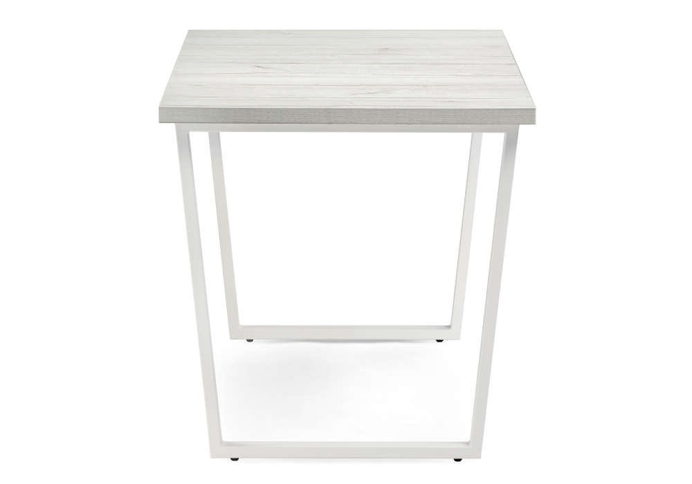 Стол деревянный Woodville Лота Лофт 120х74х75 25 мм белый матовый / юта 489661