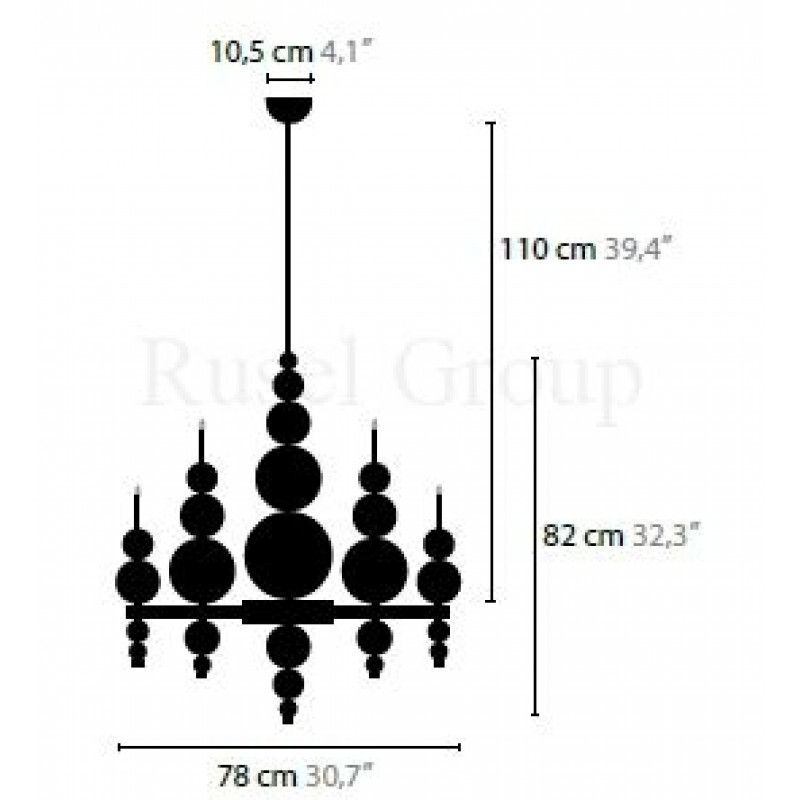 Подвесной светильник ILFARI TEARS FROM MOON H12