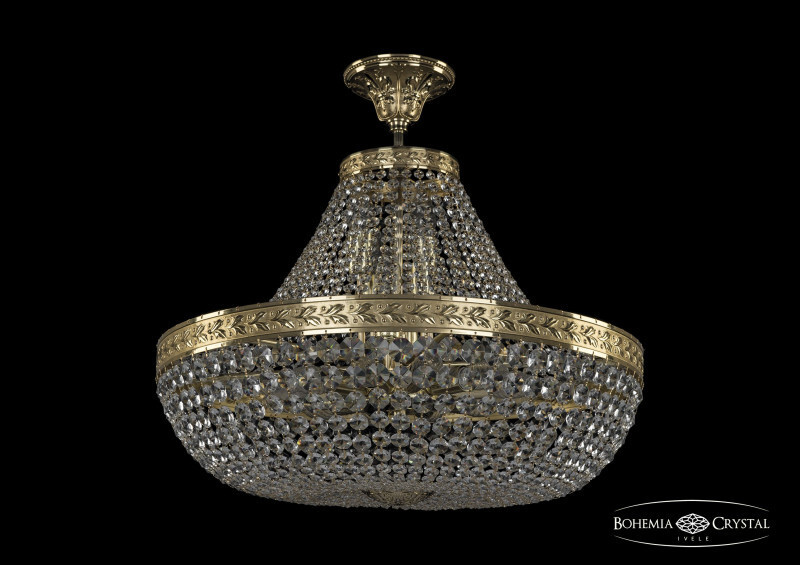Люстра на штанге Bohemia Ivele Crystal 19111/H1/60IV G
