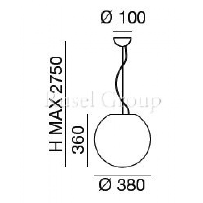 Уличный светильник Linea Light Oh! 15168