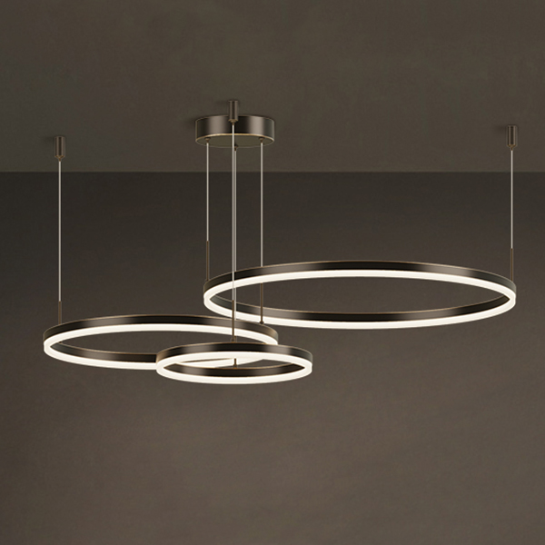 Подвесная люстра CRUISE BLACK LUX D60+80+100+120 by ImperiumLoft