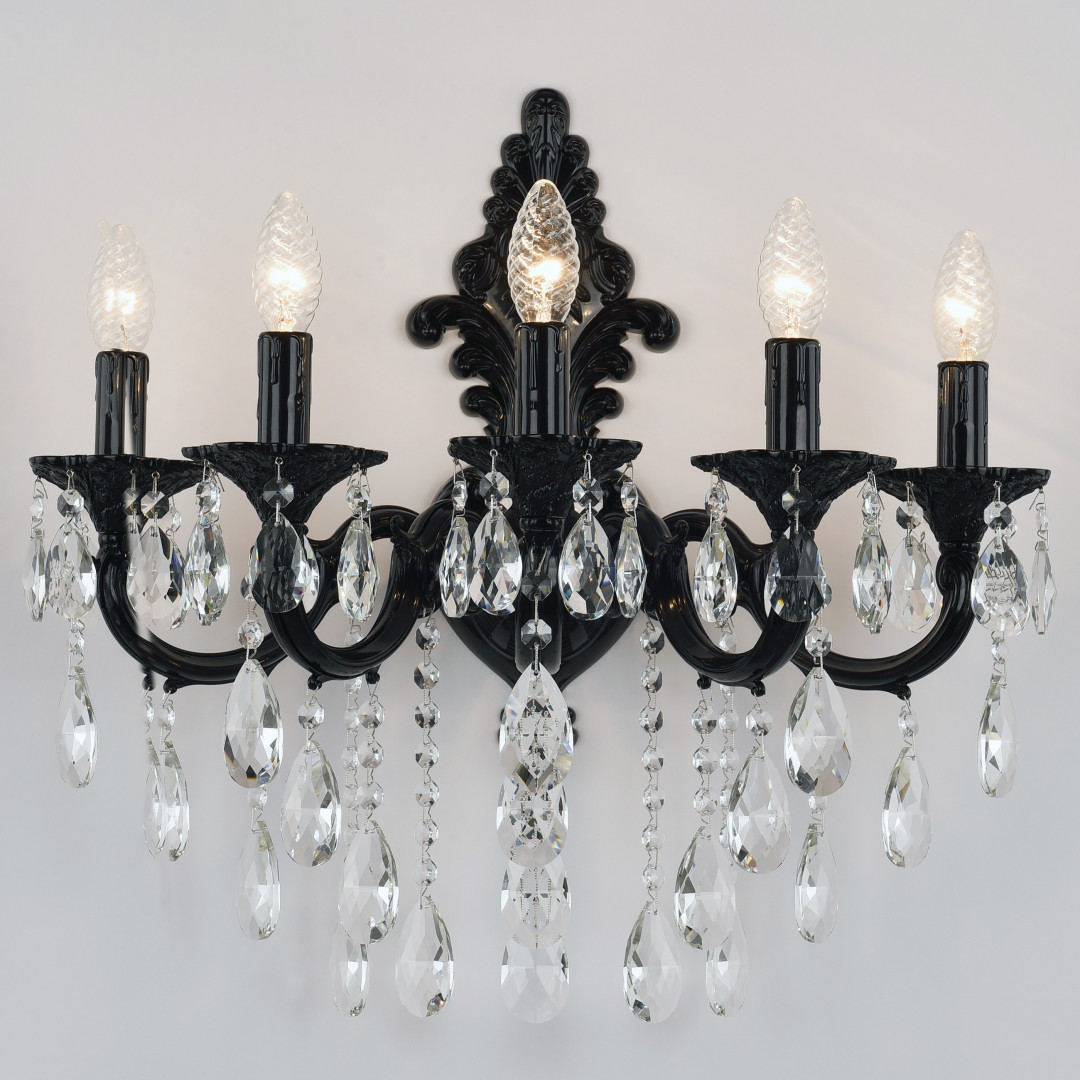 Бра хрустальные AL7801B15/5/210 B BG Bohemia Ivele Crystal