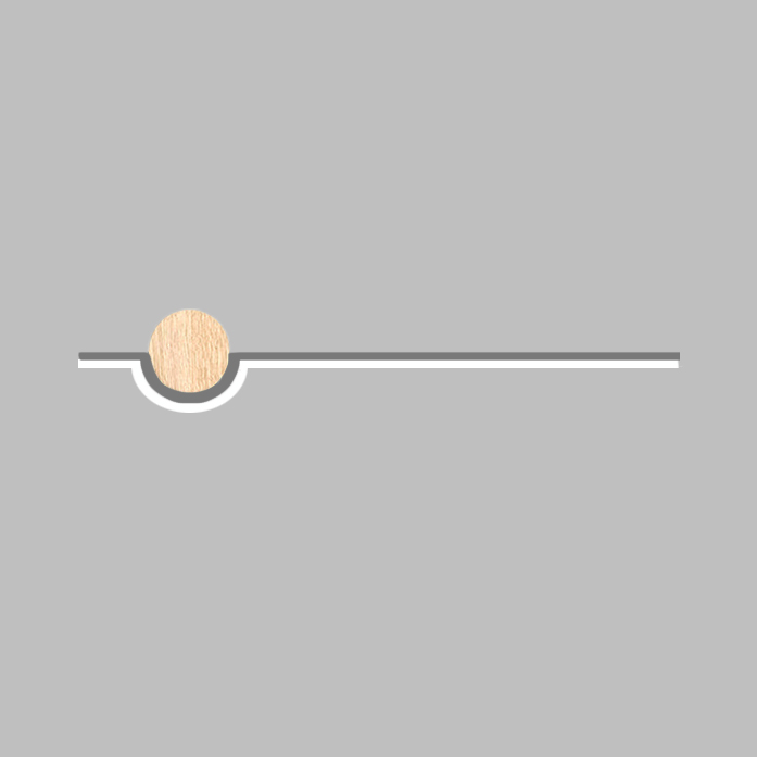 Настенный светильник VIRTUE L61 Gray by ImperiumLoft