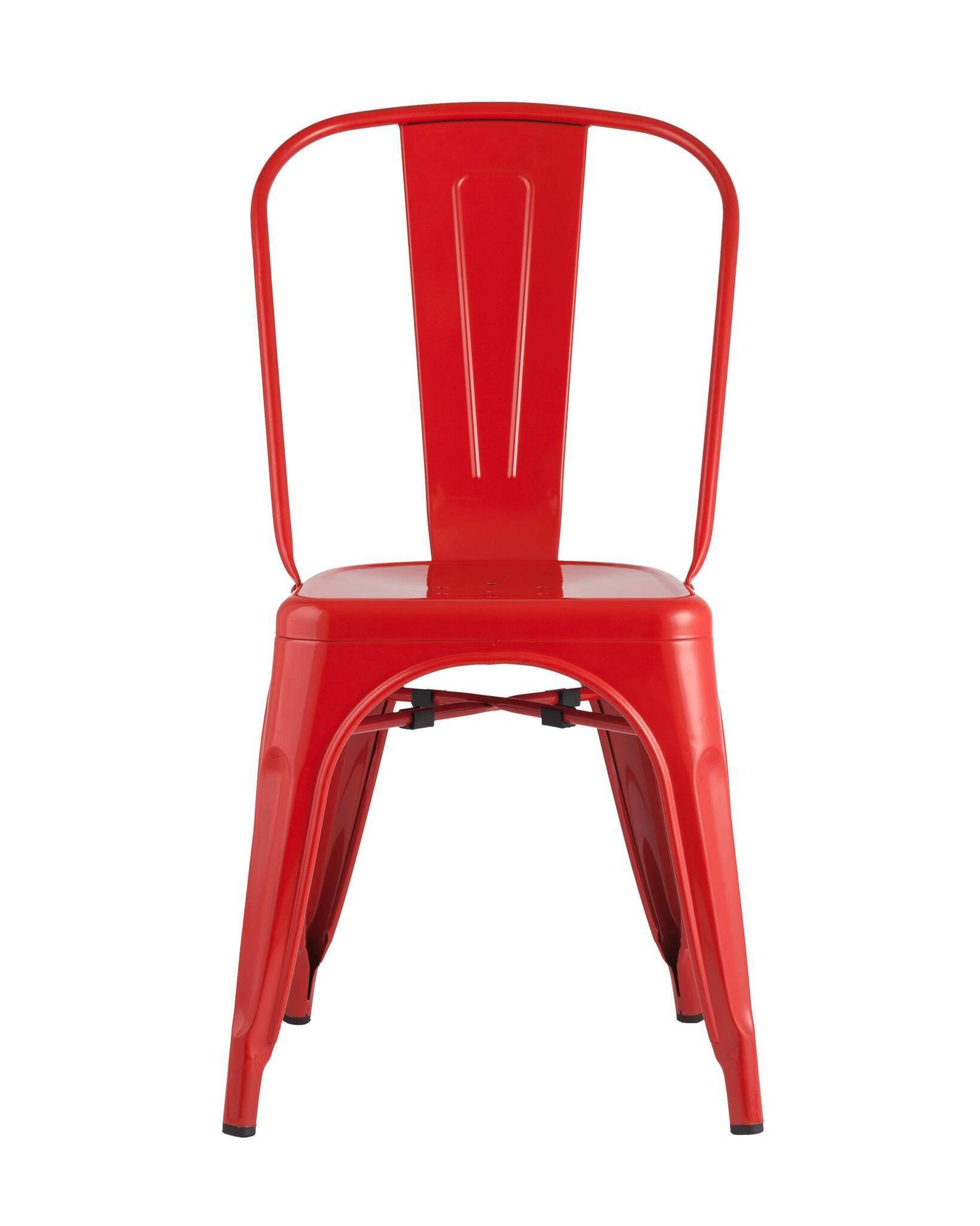 Стул TOLIX красный глянцевый Stool Group