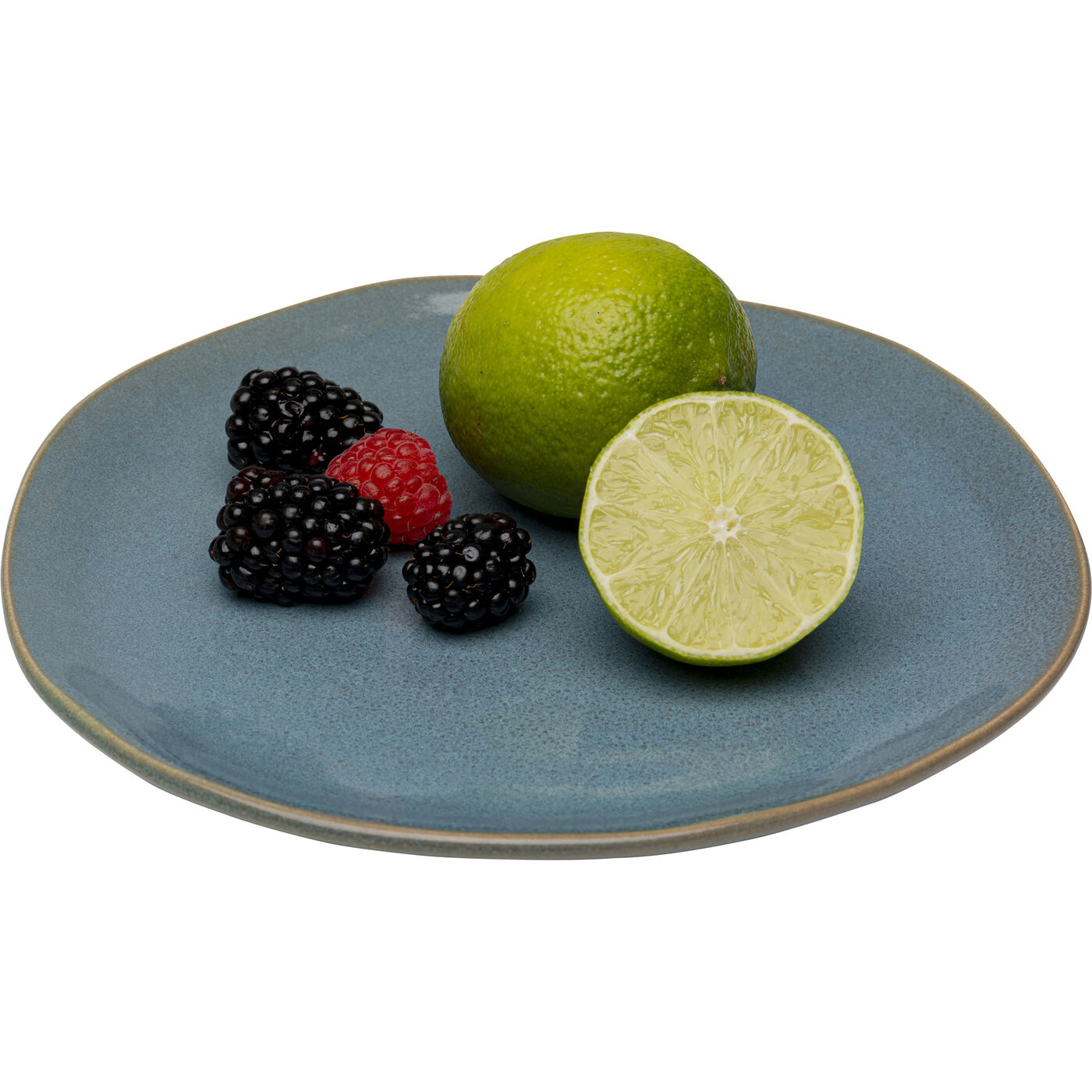 Тарелка Organic Turquise Ø20cm KARE 58179