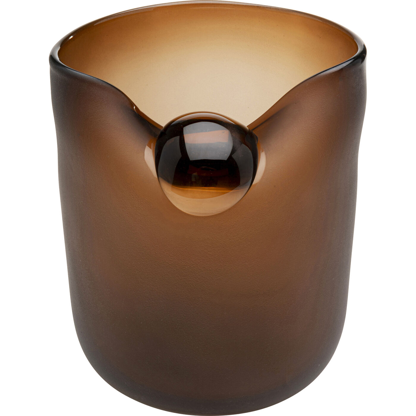 Ваза Buckle Brown 21cm KARE 56831