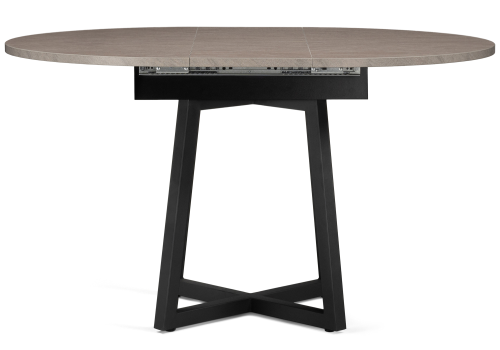 Стол деревянный Woodville Регна черный / бежевый 504218