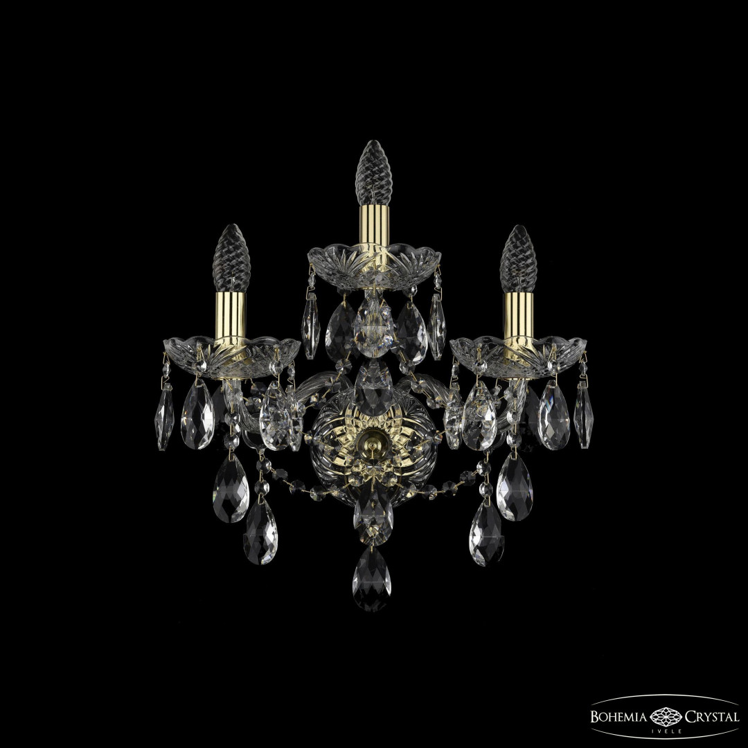 Бра хрустальные 1415B/2+1/165/XL G