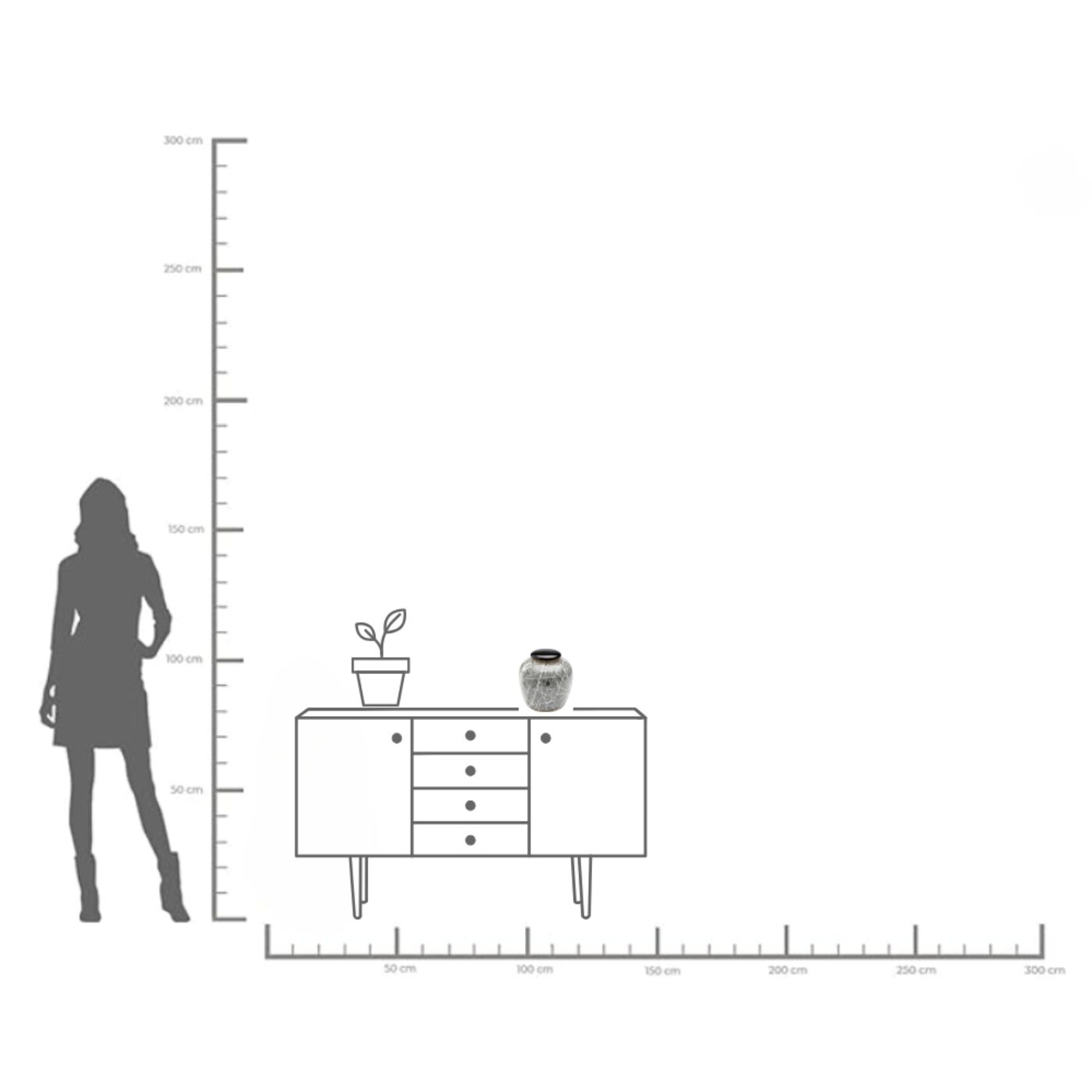 Банка декоративная Streets Of Paris Ø21 см KARE 56186