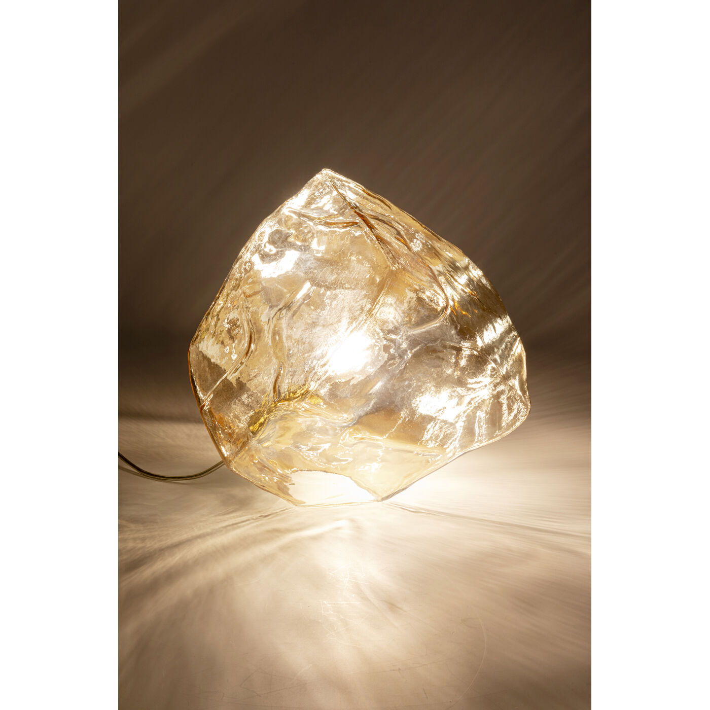 Светильник настольный Aura Amber Ø30cm KARE 57704